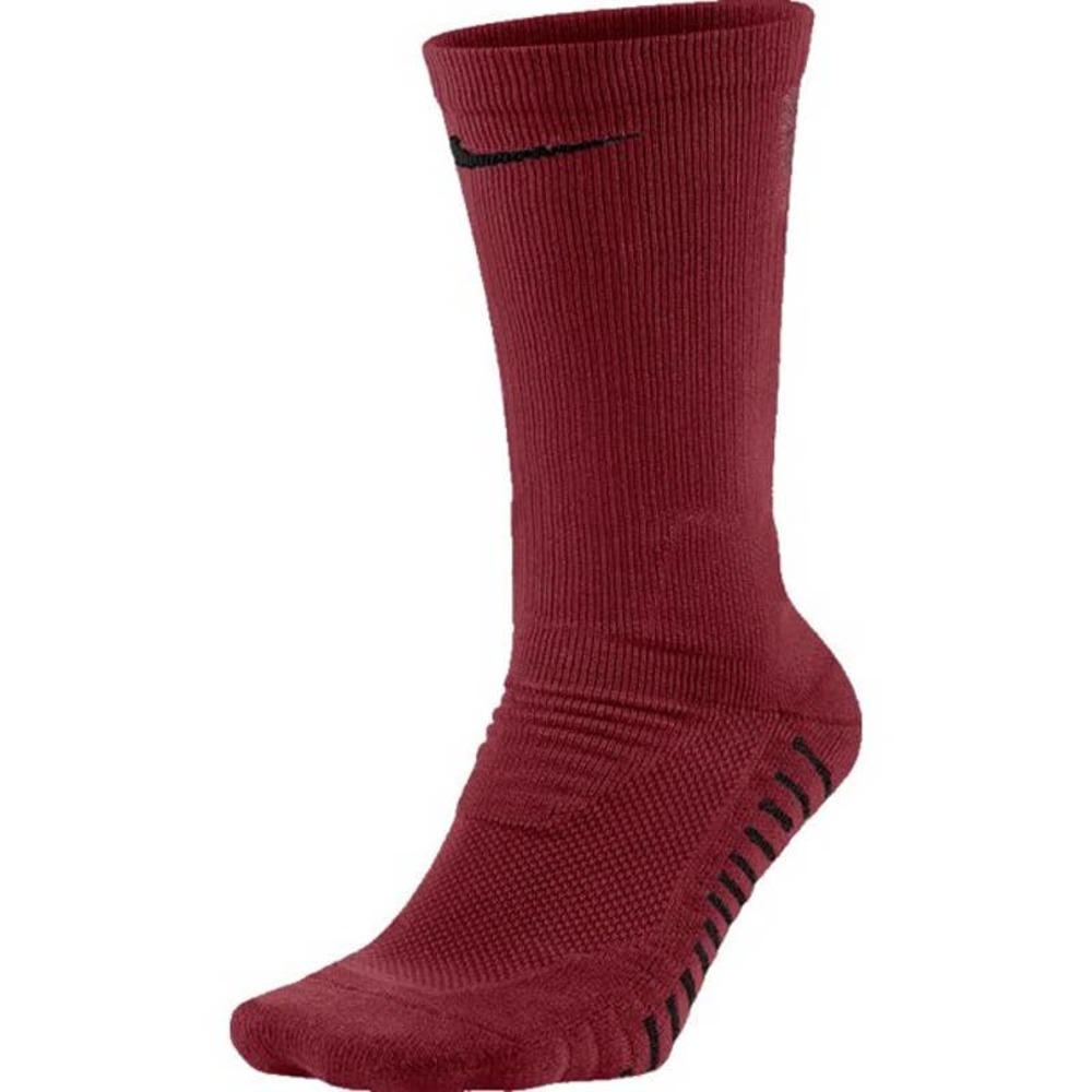 Nike Vapor Football Cushion Men's Crew Socks Red Size XL(12-15) SX5698-677 NWT